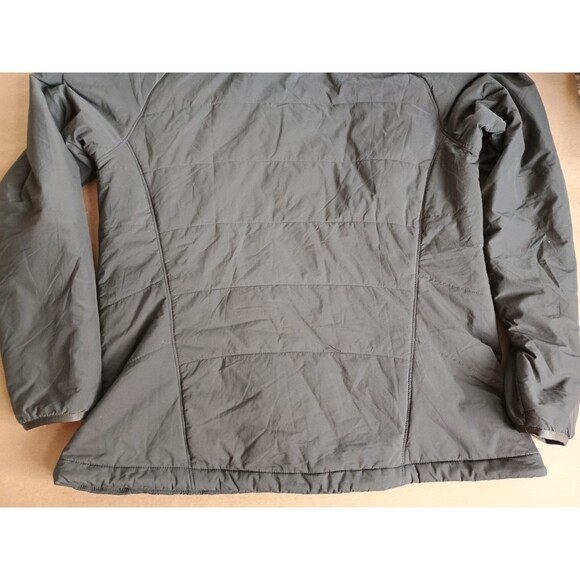 Eddie Bauer First Ascent Jacket Women's XL Ignite Flux Hooded Gray Orange Coat - Picture 10 of 11